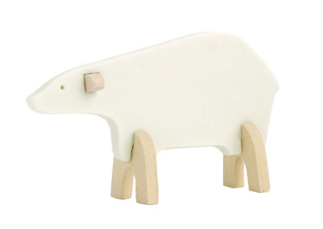 Polar Bear maple Muzo Collectible by Paige Russell
